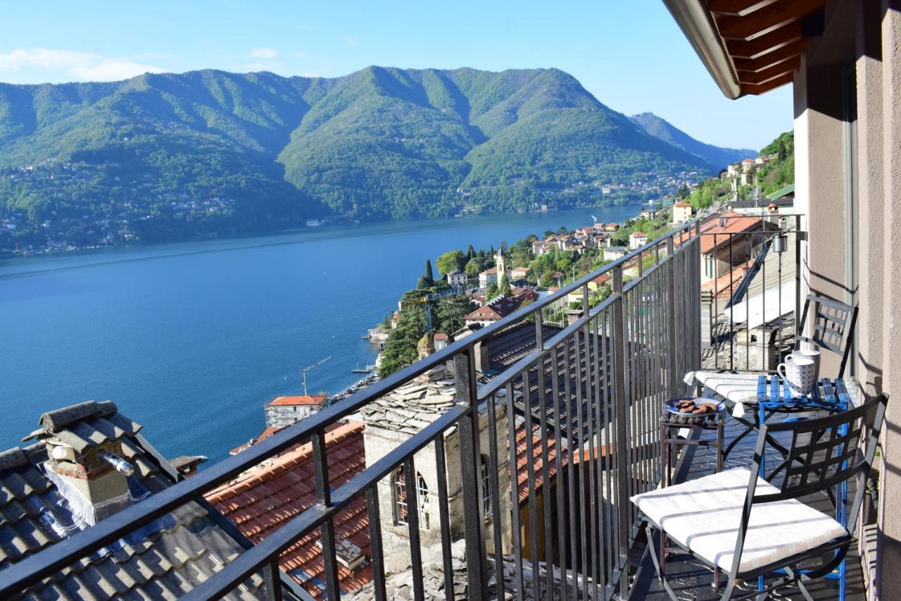 Romantic Home Stone With Amazing View Lake Of Como And Oleandra ラーリオ エクステリア 写真