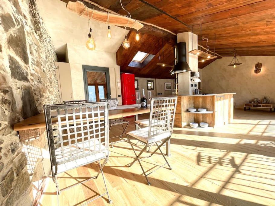 Romantic Home Stone With Amazing View Lake Of Como And Oleandra ラーリオ エクステリア 写真