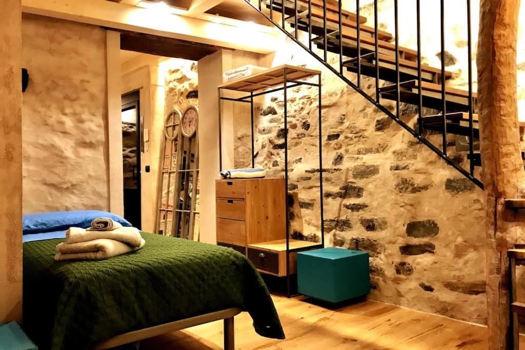 Romantic Home Stone With Amazing View Lake Of Como And Oleandra ラーリオ エクステリア 写真