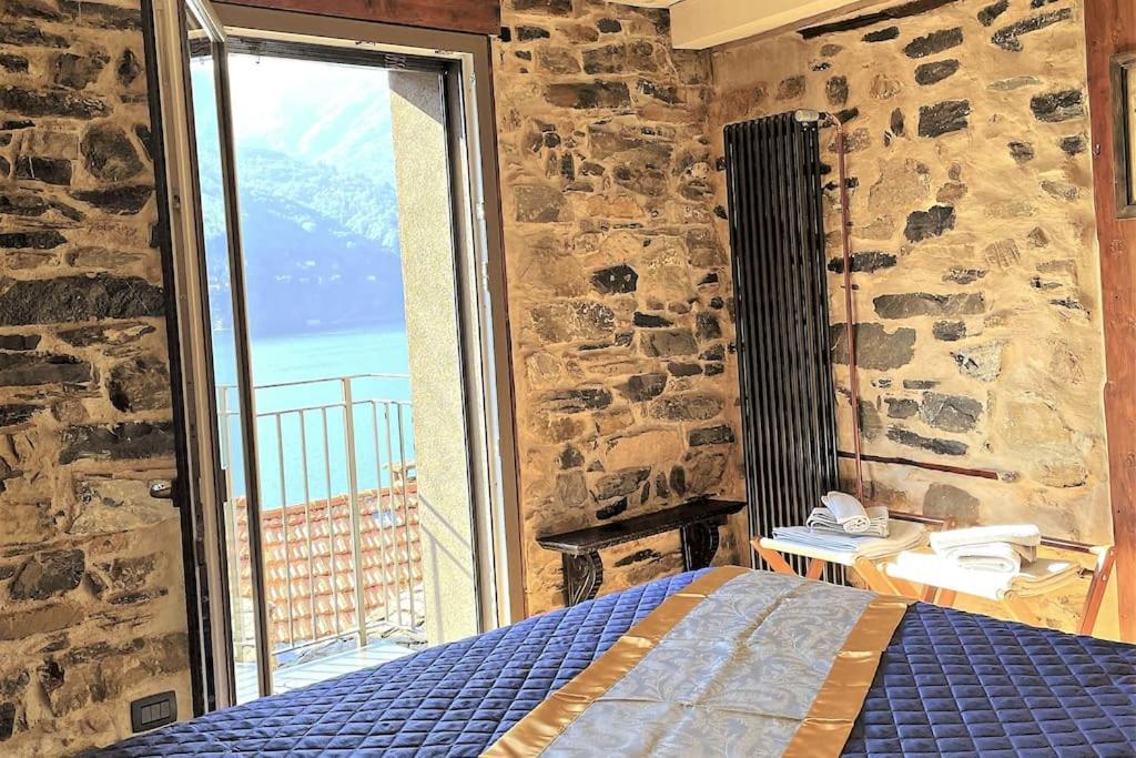 Romantic Home Stone With Amazing View Lake Of Como And Oleandra ラーリオ エクステリア 写真